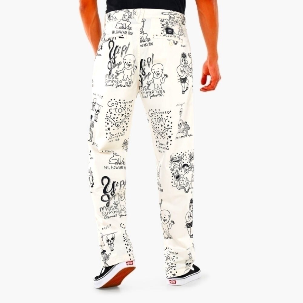Men's x Daniel Johnston Authentic Chino Pants size 30 - Picture 3 of 7